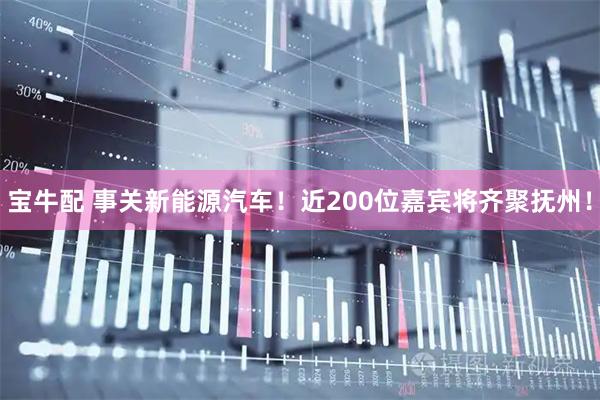 宝牛配 事关新能源汽车！近200位嘉宾将齐聚抚州！