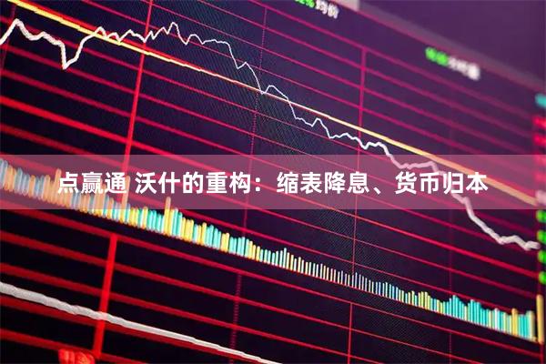 点赢通 沃什的重构：缩表降息、货币归本